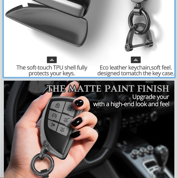 Chevy - Car Key Fob with Keychain - Picture 3 of 3